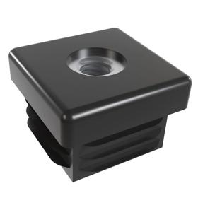 Essentra Threaded Insert Square M10 50.0 mm 1.0 mm HDPE [498596]; 10286265