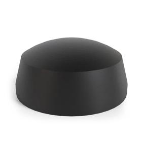 Essentra Adhesive Bumper 9.6 mm 5.4 mm PU Black [RBS-22BK]; 10164709