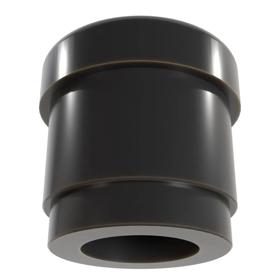 Essentra Round Glide 14.3 mm 0.7 mm Black ABS [RDG1135A]; 10165126