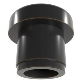 Essentra Round Glide 15.9 mm 0.9 mm Black ABS [RDG1180A]; 10165225