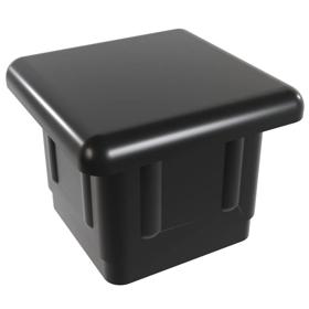 Essentra Square Glide 15.9 mm 1.7 mm 2.0 mm Black ABS [SIG1120A]; 10171004