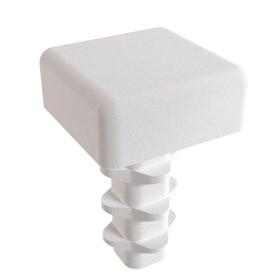 Essentra Square Tube Insert 10.0 mm 11.5 mm 2.0 mm 1.5 mm White PE [056010060303]; 10180785