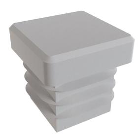 Essentra Square Tube Insert 18.0 mm 12.0 mm 2.0 mm 1.0 mm Mid Grey PE [056018062003]; 10180877