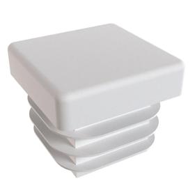 Essentra Square Tube Insert 20.0 mm 11.5 mm 2.0 mm 1.5 mm White PE [056020060303]; 10180891