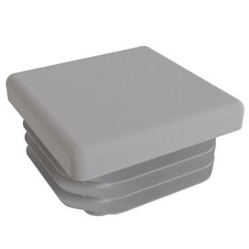 Essentra Square Tube Insert 35.0 mm 14.5 mm 3.0 mm 1.0 mm Mid Grey PE [056035062003]; 10181041