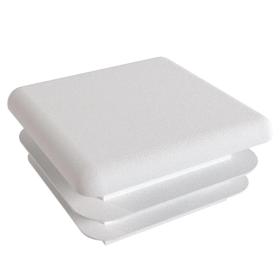 Essentra Square Tube Insert 40.0 mm 14.5 mm 3.0 mm 1.5 mm White PE [056040060303]; 10326930