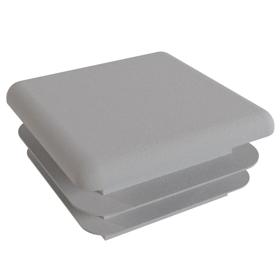 Essentra Square Tube Insert 50.0 mm 20.0 mm 4.0 mm 1.5 mm Mid Grey PE [056050062003]; 10181072