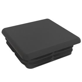 Essentra Square Tube Insert 150.0 mm 27.0 mm 8.0 mm 5.0 mm Black PE [466559]; 10261279