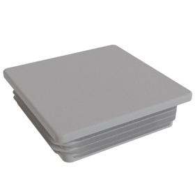 Essentra Square Tube Insert 110.0 mm 24.5 mm 5.0 mm 3.0 mm Mid Grey PE [056110062003]; 10181201