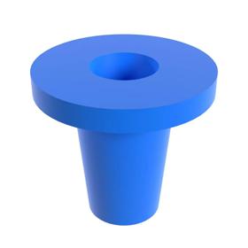 Essentra Tapered Caps & Plugs - Standard LDPE 6.1 mm 7.7 mm Blue [5]; 10294192