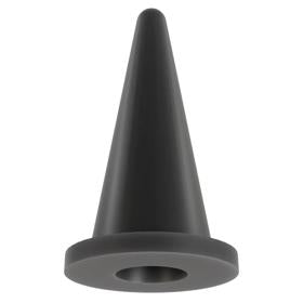 Essentra Masking Cones Cap 8.0 mm 14.0 mm 36.0 mm Black Silicone [110053]; 10186060