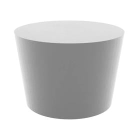 Essentra Tapered Masking Plug 31.7 mm 39.0 mm 25.4 mm Silicone Natural [1219742]; 10192269