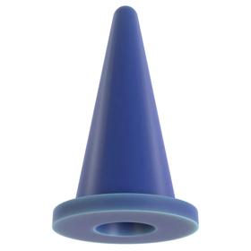 Essentra Masking Cones Cap 13.5 mm 19.5 mm 51.0 mm Blue Silicone [110074]; 10186138