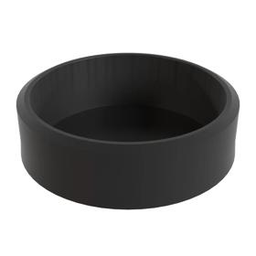 Essentra Recessed Pipe Cap 304.8 mm 15.0 mm Black LDPE [110430]; 10186374