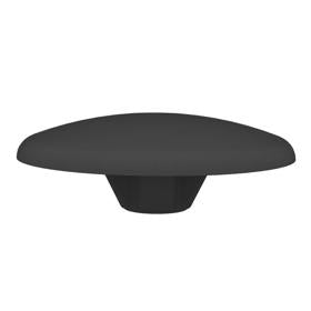 Essentra Pozidrive Screw Caps 10.0 mm 13.0 mm 4.5 mm LDPE Black [119000369903]; 10187760