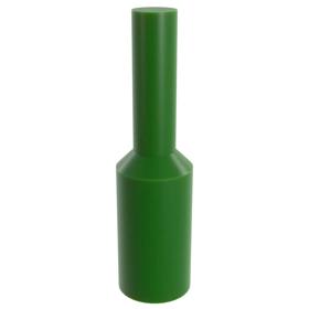 Essentra Masking Pull Plug 14.5 mm 25.4 mm Green Silicone [1219749]; 10192337