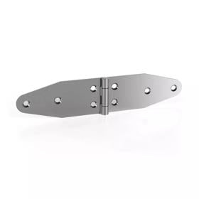 Essentra Leaf Hinge 85.0 mm 165.0 mm 1.5 mm Silver [1287384]; 10203989