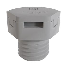 Essentra Vent Plug IP68 0.6 bar M12 6.0 mm PA Grey [1334479]; 10207154