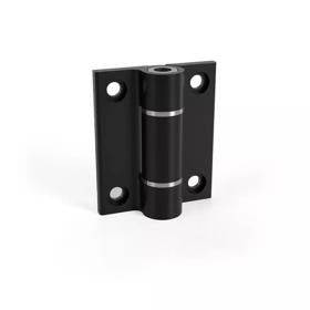 Essentra Leaf Hinge 55.0 mm 65.0 mm 3.0 mm Black [1334622]; 10207994