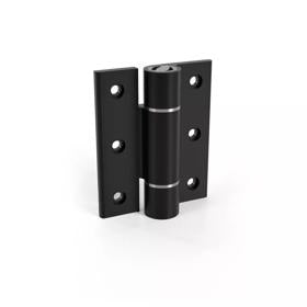 Essentra Leaf Hinge 82.5 mm 100.0 mm 3.0 mm Black [1334624]; 10208014
