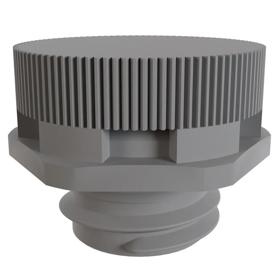 Essentra Vent Plug 25L/H (70mbar) M12 x 1.5 10.0 mm Nylon 6 Grey [34002734E]; 10236536