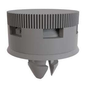 Essentra Vent Plug 750L/H (70mbar) 7.5 mm Nylon 6 Grey [34002777E]; 10236925