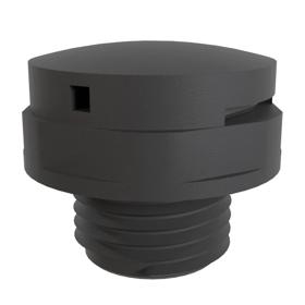 Essentra Vent Plug 120L/H (70mbar) M16 x 1.5 10.0 mm Nylon 6 Black [34002751E]; 10236680