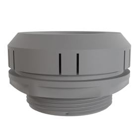 Essentra Vent Plug 120L/H (70mbar) M40 x 1.5 18.0 mm Nylon 6 Grey [34002760E]; 10236758