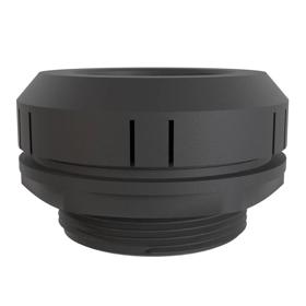 Essentra Vent Plug 300L/H (70mbar) M40 x 1.5 18.0 mm Nylon 6 Black [34002774E]; 10236895