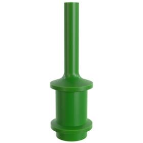 Essentra Masking Pull Plug 11.3 mm 20.4 mm Green Silicone [35-DFPP-M10]; 10240571
