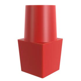 Essentra Masking Pull Plug 25.4 mm 25.4 mm Red Silicone [35-UDPP-1000]; 10240809