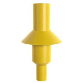 Essentra Masking Washer Plug Yellow Silicone [35-UWPP-M10]; 10241059