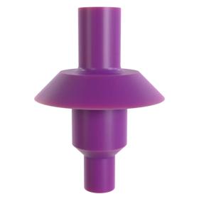 Essentra Masking Washer Plug Purple Silicone [35-UWPP-1060]; 10241127