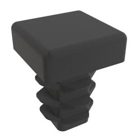 Essentra Square Tube Insert 12.0 mm 11.5 mm 2.0 mm 1.0 mm Black PE [460689]; 10246603