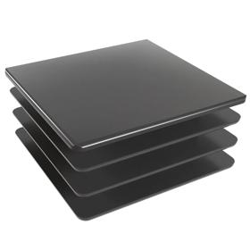 Essentra Square Tube Insert 35.0 mm 15.0 mm 2.0 mm 1.0 mm Black PE [460934]; 10246948