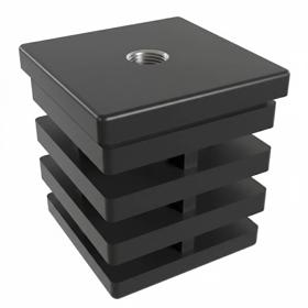 Essentra Threaded Insert Square 40.0 mm 1.5 mm PA [461356]; 10248225