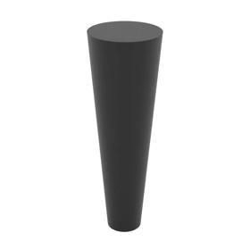 Essentra Tapered Masking Plug 3.2 mm 9.5 mm 31.8 mm TPR Black [36-EG100]; 10241448