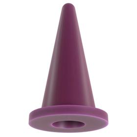 Essentra Masking Cones Cap 16.0 mm 22.0 mm 53.0 mm Purple Silicone [461916]; 10251836