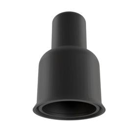 Essentra Snap-on Nut Cap M10 23.8 mm 35.0 mm LDPE Black [463667]; 10254875