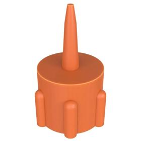 Essentra Collar Plug M3 8.0 mm Orange LDPE [464112]; 10255964