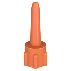 Essentra Collar Plug M6 10.0 mm Orange LDPE [464115]; 10255995