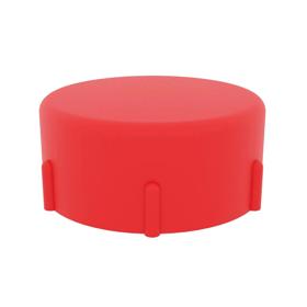 Essentra Threaded Protection Cap Metric Threads M30 LDPE Red [464158]; 10256152