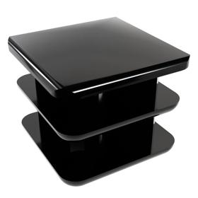 Essentra Square Tube Insert 15.0 mm 11.0 mm 2.0 mm 1.0 mm Black PE [465479]; 10257517