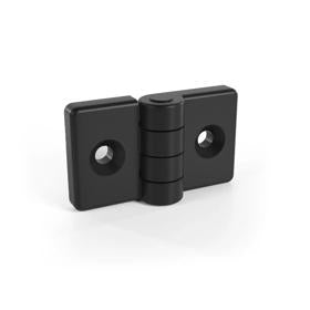 Essentra Hinge 37.0 mm 64.0 mm Glass Filled Nylon [466236]; 10260296