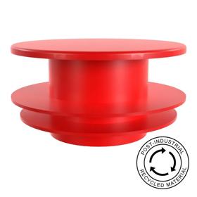 Essentra Ribbed Pipe-End Plug 59.2 mm 31.9 mm Red LDPE - PIR [492220]; 10272862