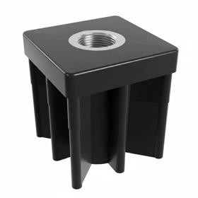 Essentra Threaded Insert Square M20 50.0 mm 1.5 mm PA [493618]; 10274095