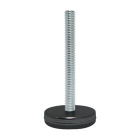 Essentra Anti-Vibration Feet 50.0 mm M12 100.0 mm Black [493708]; 10274859