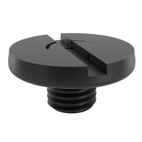 Essentra Male Binding Screw Slotted Drive 6.0 mm 9.0 mm Black Steel [497224]; 10280102