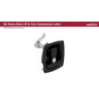SOUTHCO Compression Latch, Lift & Turn, No Cup, Key Locking, Key Locking, Steel, Powder Coat, Black [N2-2-101-01-5]