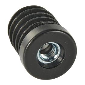 Essentra 2 Threaded Insert M8 Round 25.0 mm 1-1.5 Black [498564]; 10285947